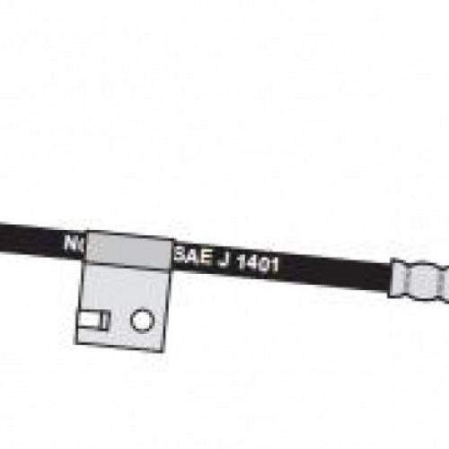 FLEXIVEL FREIO DIANT S10/BLAZER 97 2X4 95/... L/D 585 MM