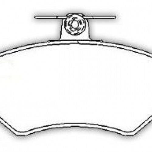 PAST FREIO DIANT (SEM MOLA) AUDI A4 95/..GOLF 1.8/2.0 93/.. PASSAT