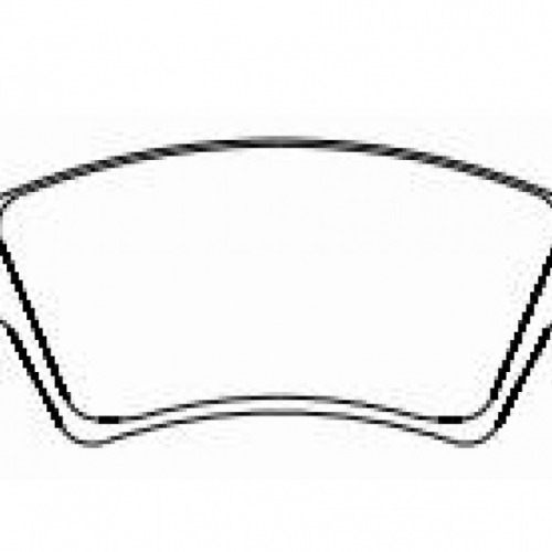 PAST FREIO DIANT MEGANE II 1.4/1.6/2.0 03/...