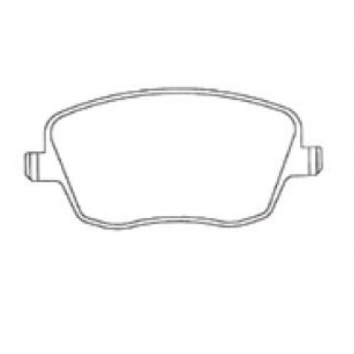 PAST FREIO DIANT POLO 1.0/1.6/2.0 02/... POLO SEDAN 08/...
