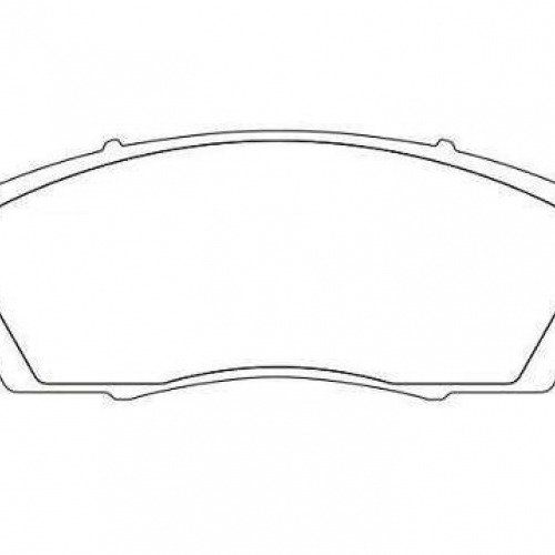 PAST FREIO DIANT CRV EX 07/...CRV LX/EXL 08/...