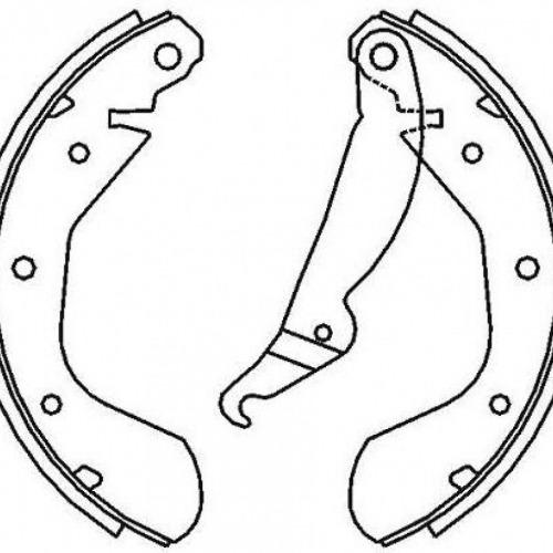 SAPATA FREIO ASTRA 95/98 VECTRA 94/96 SISTEMA VARGA