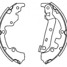 SAPATA FREIO ECOSPORT 1.0/1.6 03/12 FIESTA 1.0/1.4/1.6 03/... TEVES
