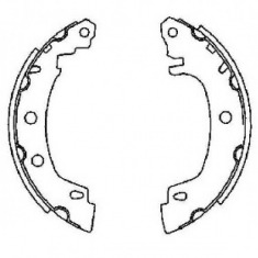 SAPATA FREIO MEGANE 1.6/2.0 SIST BENDIX