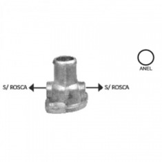 FLANGE ENTRADA AGUA CABEÇOTE MOTOR AP 8V 94/02 1.6 1.8 2.0 ALC/GAS